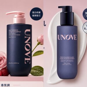 unove 深層修護洗髮精單入+ 免沖洗柔順護髮乳