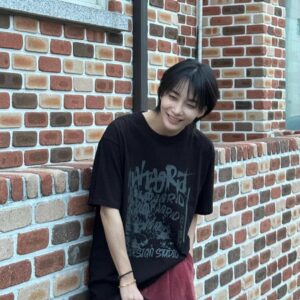 45折)圓佑淨漢同款 crop短t