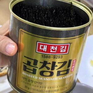 韓國 大川海苔 罐裝30g