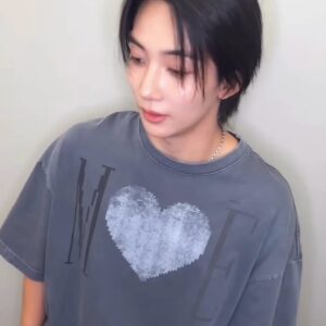 淨漢同款 vintage heart上衣 兩色