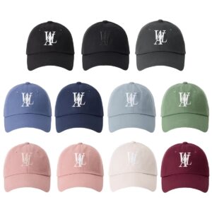 wooalong 經典刺繡棒球帽（11色）