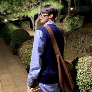 41折)碩珉同款 郵差包 棕色皮革款