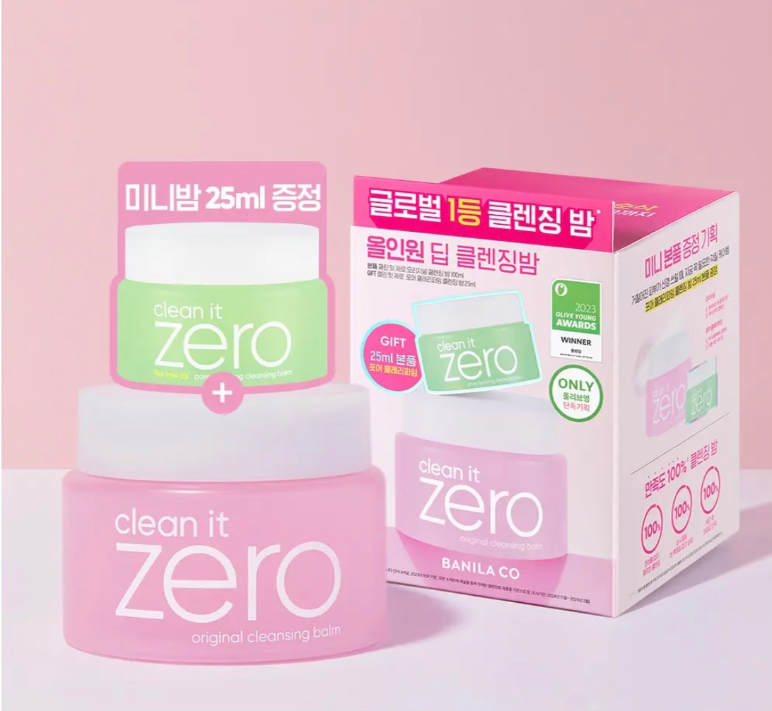 banila co clean it zero 卸妝膏 100ml+25ml banila co clean it zero 卸妝膏 100ml+25ml