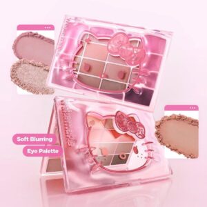 wakemake 柔霧眼影盤 hello kitty 聯名限定版