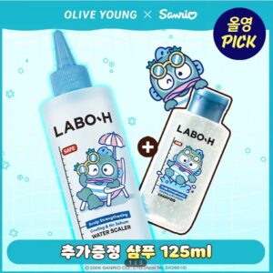 labo h 清涼水感頭皮調理液 250ml＋洗髮精 125ml
