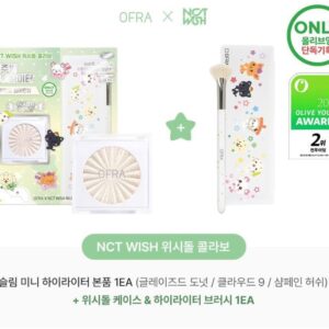 ofra 迷你打亮餅 nct wish聯名 附聯名收納殼＋打亮刷